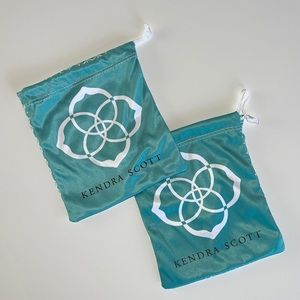 NEW Kendra Scott Jewelry Dust Bags Lot of 2